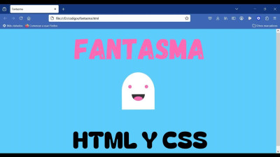 Cómo dibujar un fantasma en HTML y CSS - Web development