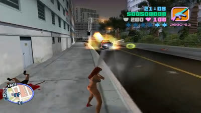 GTA VC [R.D.E. 4.0.4] - GTA VC Cops Rampage 6 Star Wanted Level - GTA Mod Trainer - #29