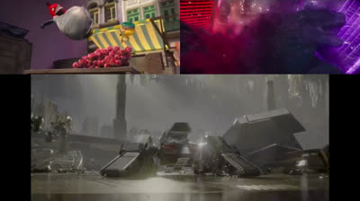 Transformers One, Rio (2011) and Godzilla vs. Kong - Hong Kong Battle vs. Monkey Fight vs. Optimus Prime and Megatron Fight