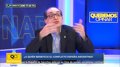 Queremos opinar, Villarroya se va del plató