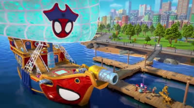 Spidey y sus Sorprendentes Amigos || T04-E01: (El Viaje a la Isla Araña/Superhéroes Mojados)