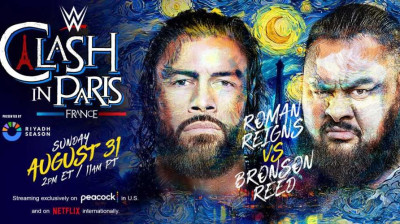 Roman Reigns vs Bronson Reed