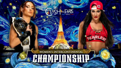 Clash In Paris _Aug 31, 2025 - Becky Lynch Vs Nikki Bella _  Women's Intercontinental Championship Match