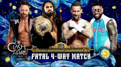 Seth "Freakin" Rollins vs LA Knight vs CM Punk vs Jey Uso (Full Match)