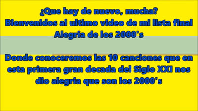 Intensamente a través del tiempo - Alegria de los 2000's (10-1)
