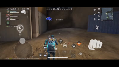 Jugando farlight 84 en un ajeno celular por segunda vez.