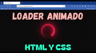 Cómo hacer un LOADER en HTML y CSS - Web development