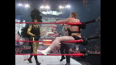 2002.10.07 ⭐ Goldust vs William Regal (Las Vegas Showgirl) ⭐ WWE Raw