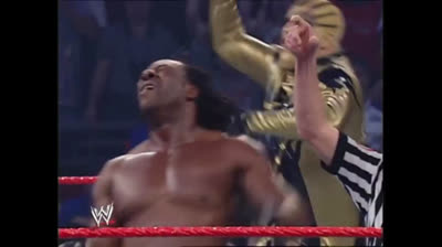 2002.12.16c ⭐ Goldust interferes Booker T vs Chris Jericho ⭐ WWE Raw